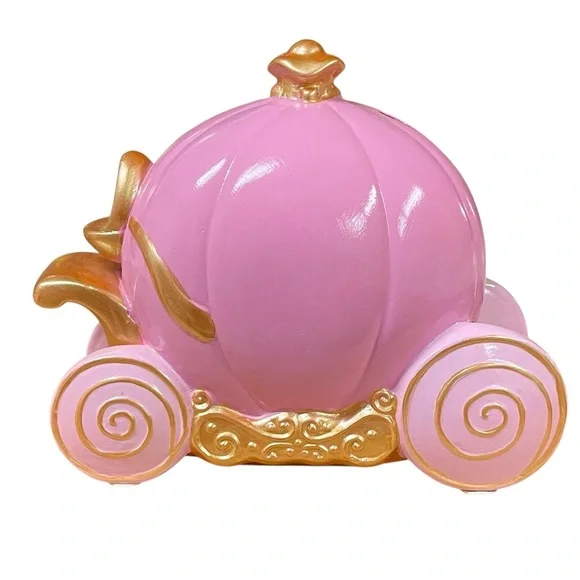 DISNEY bank Pumpkin carriage Cinderella Belle Sleeping Beauty magic fairytale - Picture 2 of 16